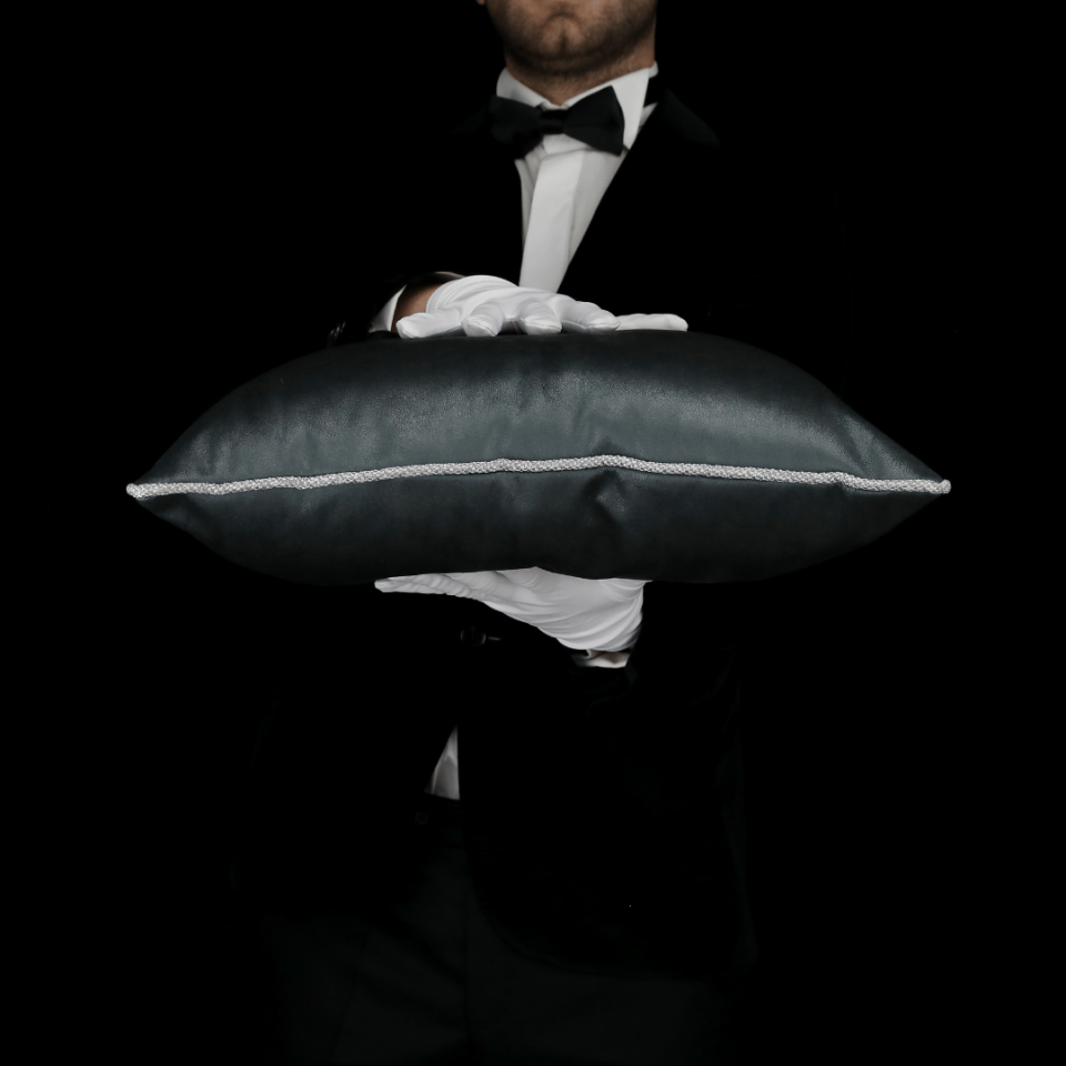 Nara 50*50 Gri Nubuk Kırlent