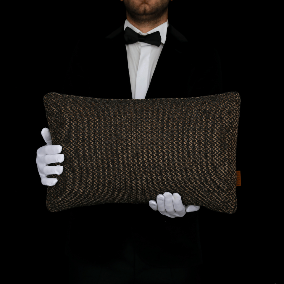 Mira 30*50 Kahve Akrilik Keten Kırlent