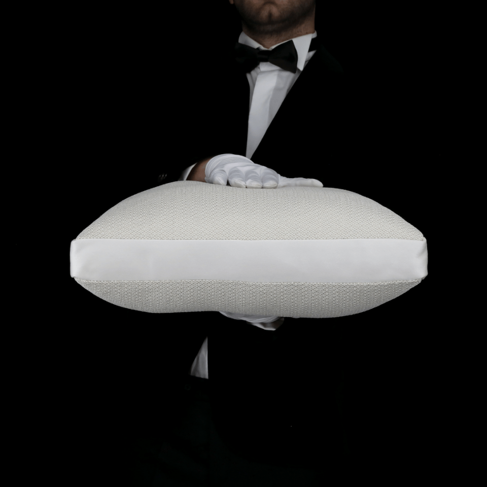 Lara 45*45 Bej Keten & Nubuk Kırlent