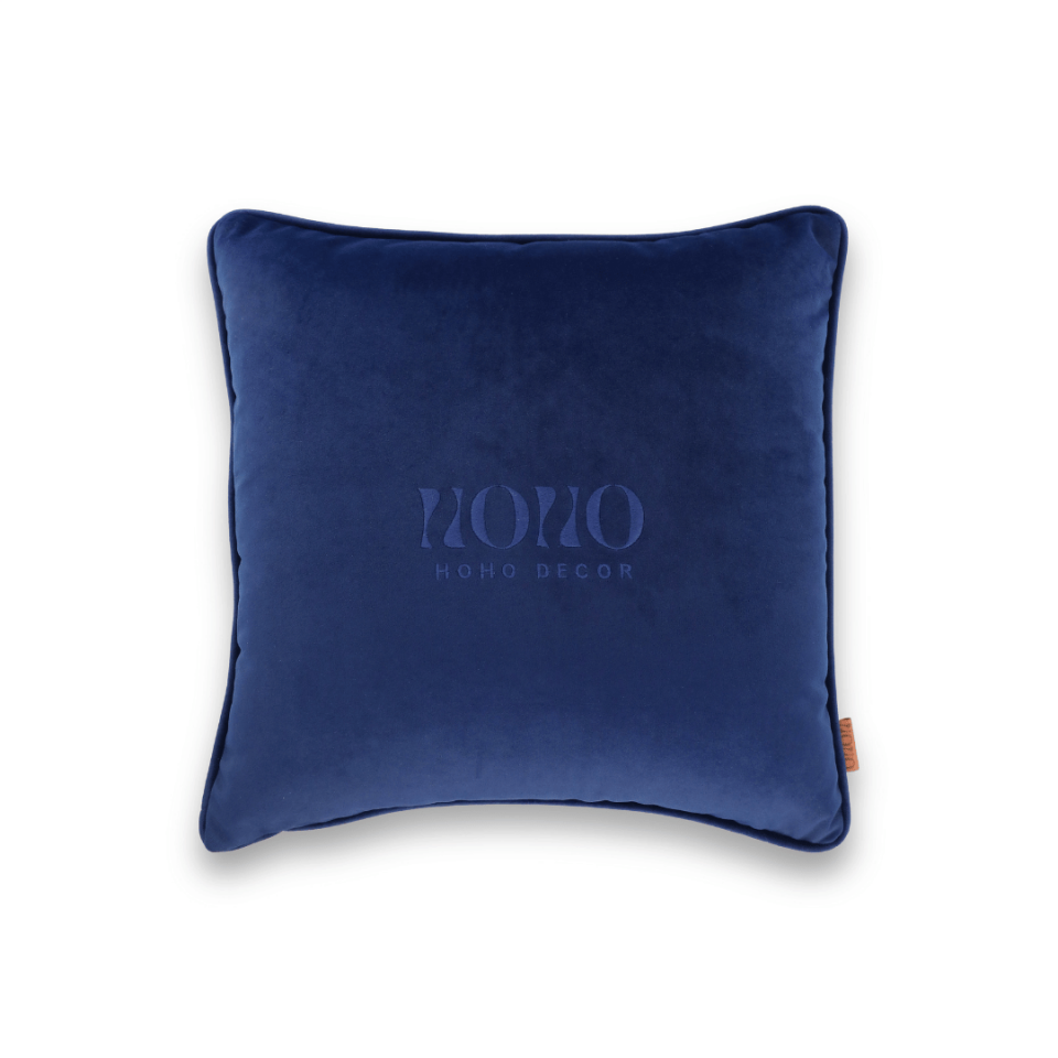 Bob 50*50 Lacivert Kadife Kırlent