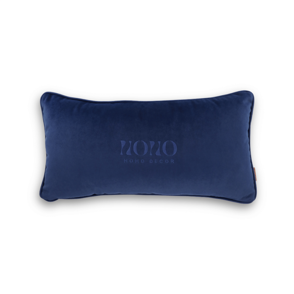 Bob 35*65 Lacivert Kadife Kırlent