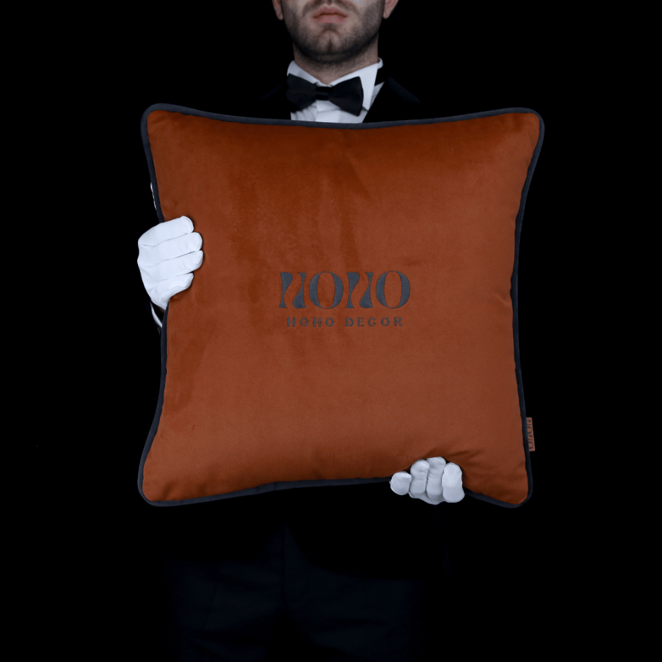 Bob 50*50 Tarçın Kadife Kırlent