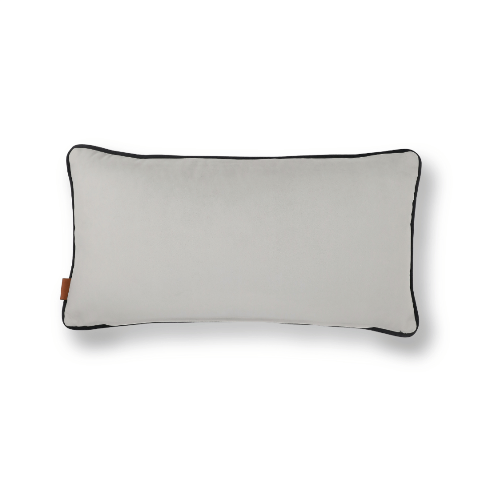 Bob 35*65 Gri Kadife Kırlent