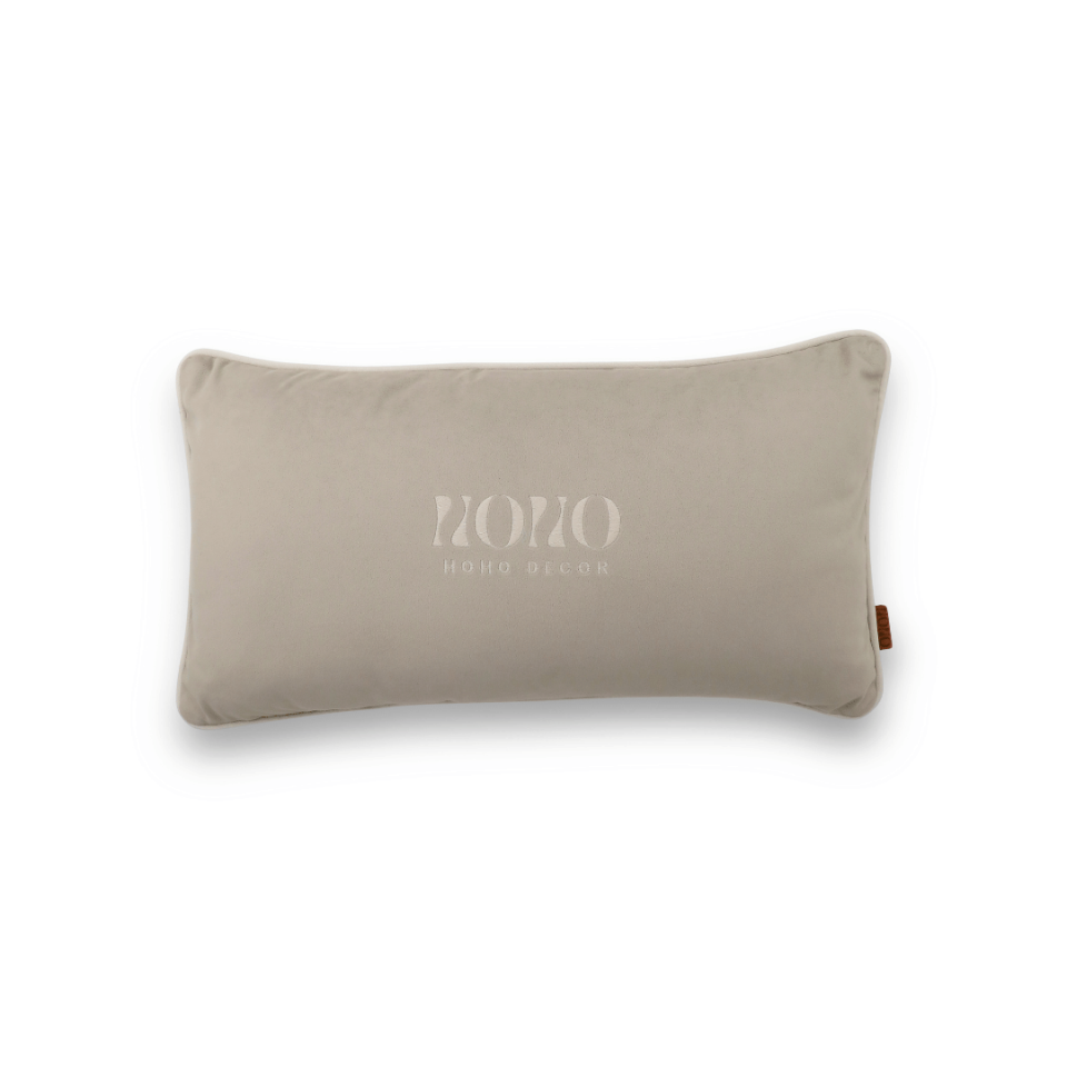 Bob 35*65 Taş Kadife Kırlent