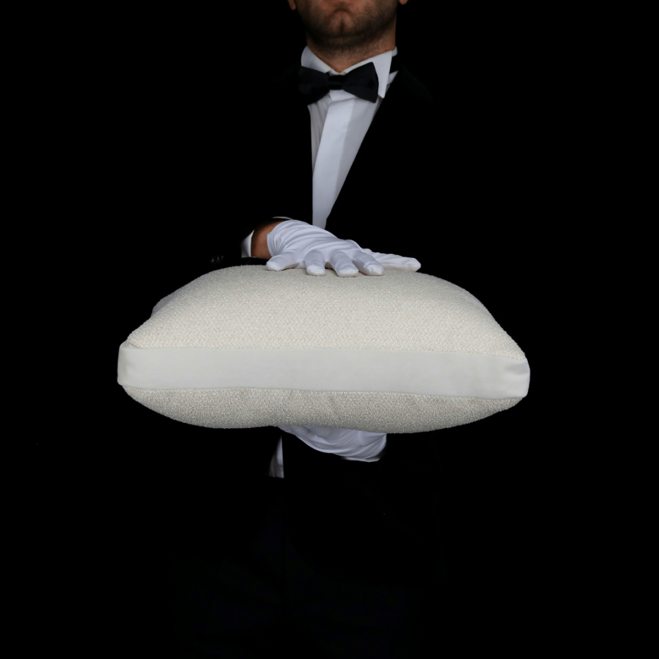 Diego 45*45 Bej Bukle Kırlent