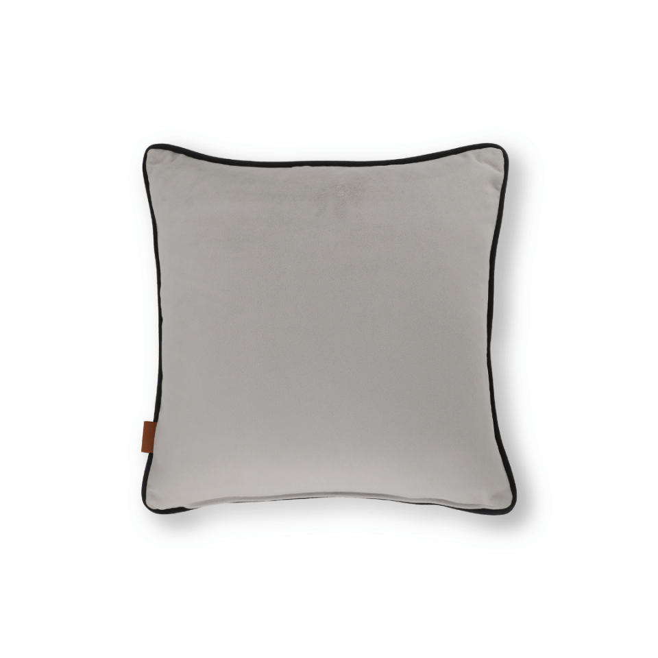 Bob 50*50 Gri Kadife Kırlent