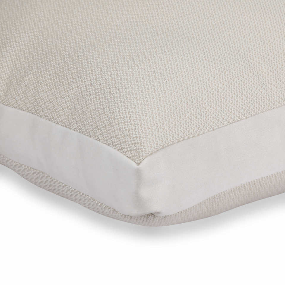 Lara & Nara Bej Keten Nubuk 6'lı Kırlent Seti