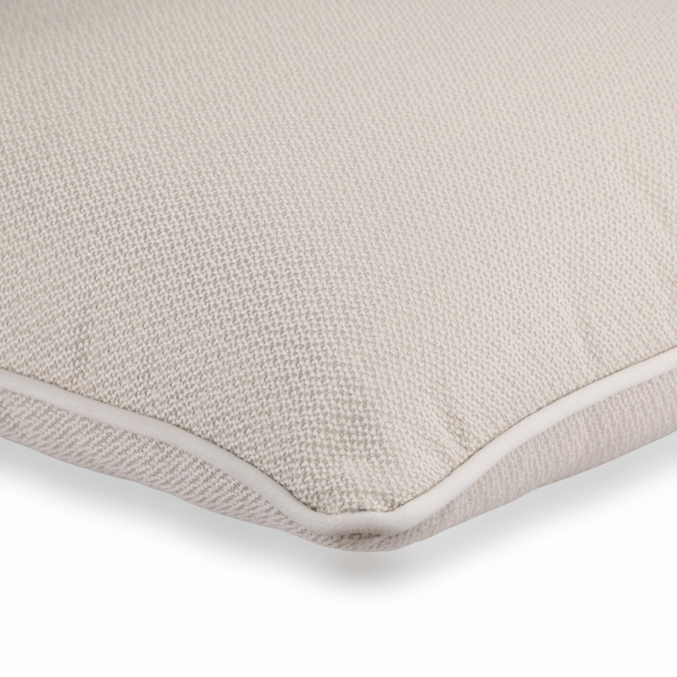 Lara & Nara Bej Keten Nubuk 4'lü Kırlent Seti