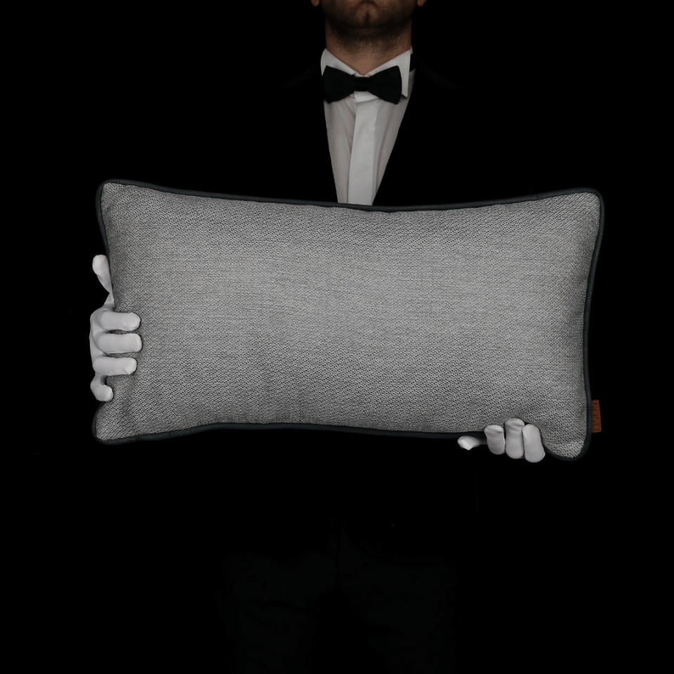 Lara & Nara Gri & Antrasit Keten Nubuk 6'lı Kırlent Seti