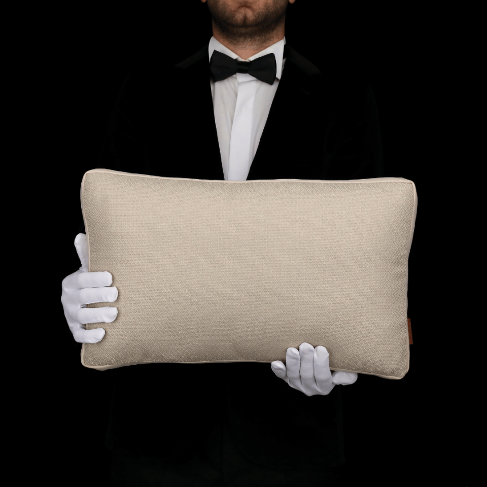 Lara & Nara Vizon Keten Nubuk 6'lı Kırlent Seti