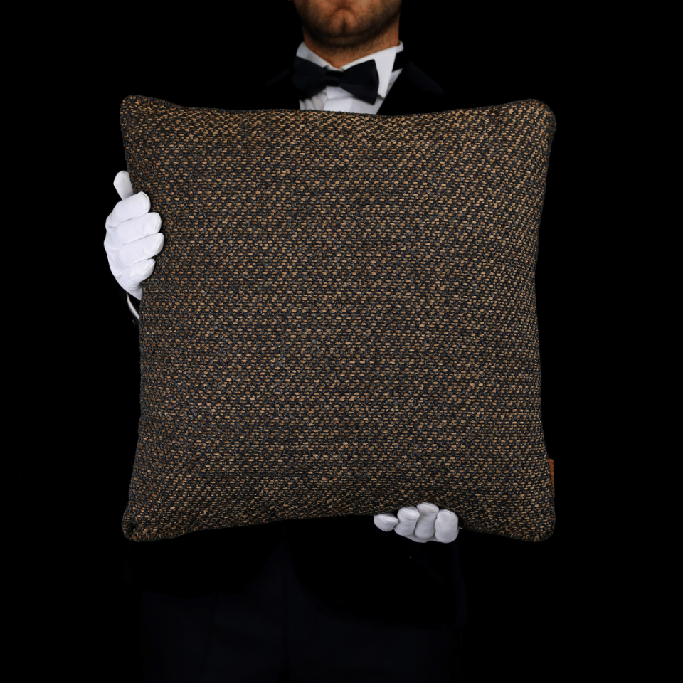 Mira Kahve Keten 6'lı Kırlent Seti