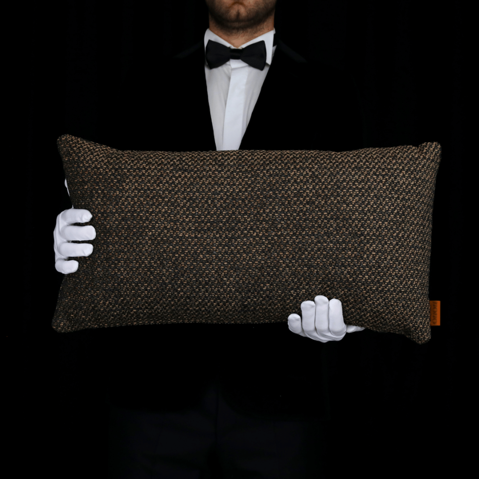 Mira Kahve Keten 6'lı Kırlent Seti