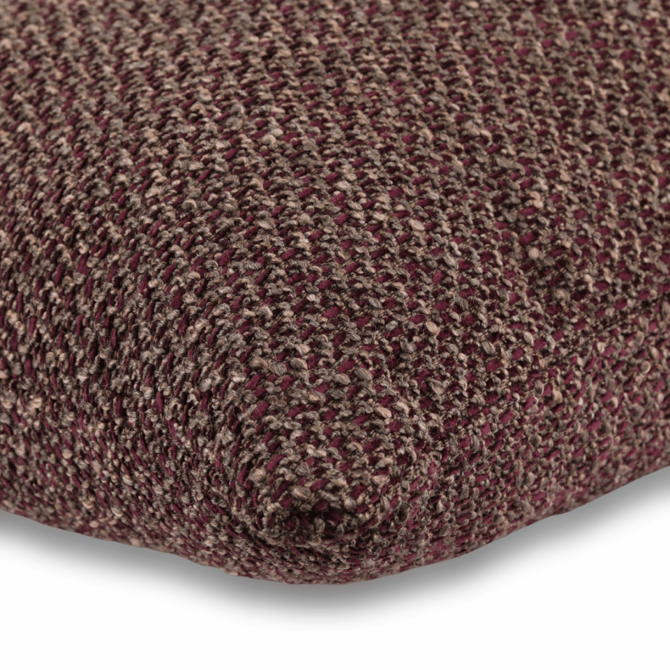 Mira Mürdüm Keten 3'lü Kırlent Seti