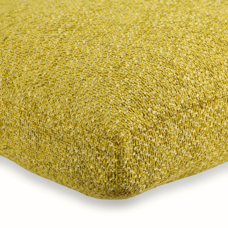 Mira Sarı Keten 3'lü Kırlent Seti